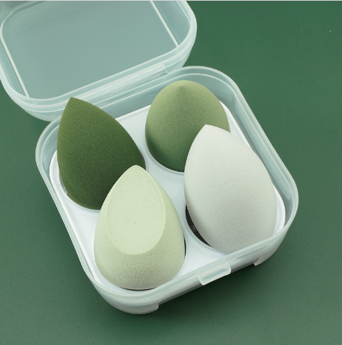 4pcs Makeup Dry and Wet Sponge Powder Puff