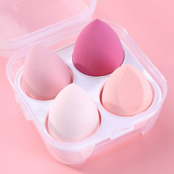 4pcs Makeup Dry and Wet Sponge Powder Puff
